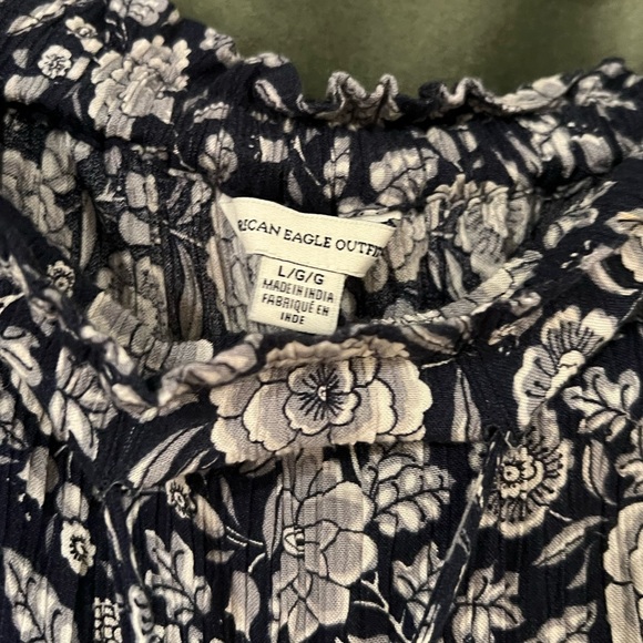 Corset top and flowy pants matching set | American Eagle - Picture 5 of 7